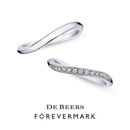 【VANillA(ヴァニラ)】【 Forevermark Collection 】インフィニティパヴェバンド & インフィニティバンド