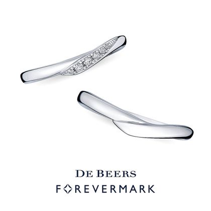 【VANillA(ヴァニラ)】【 Forevermark Collection 】 ツイストパヴェバンド & ツイストバンド