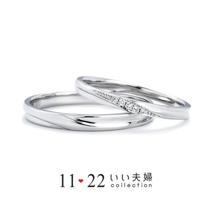 【VANillA(ヴァニラ)】【 結婚指輪 】 ありがとう（IFM104W / IFM004G）