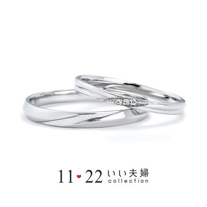 【VANillA(ヴァニラ)】【 結婚指輪 】 ときめき（IFM107W / IFM007G）