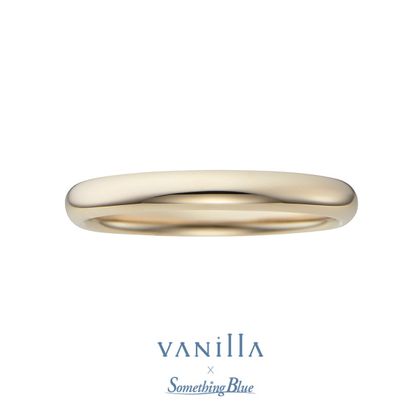 【VANillA(ヴァニラ)】【Lilas -リラ-】 カスタムオーダーリング ： シャンパンゴールド / ミラー加工 / ダイヤ無し / 2.8mm幅