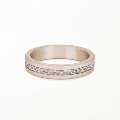 【GRACIS(グラシス)】【 AHKAH 】ナチュラルピンクホワイトゴールドコンビネーションズ リング