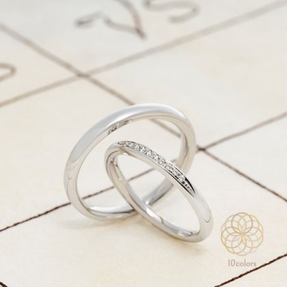 【tamaya BRIDAL(宝石の玉屋)】With Love 10石ダイヤver.
