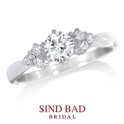 【SIND BAD(シンドバット)】0.4ct~｜SIND BAD(シンドバット)の婚約指輪-星かがや-