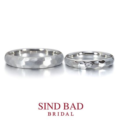 【SIND BAD(シンドバット)】 ハンマー仕上げ ストレートタイプ