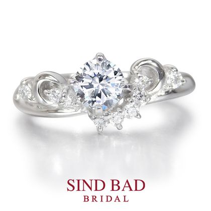 【SIND BAD(シンドバット)】【春舞（はるま）】10のダイヤが織りなす舞いと輝き 