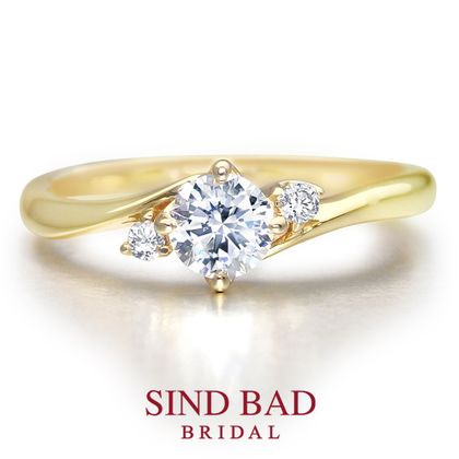 【SIND BAD(シンドバット)】【深海（みお）】イエローゴールドアレンジ