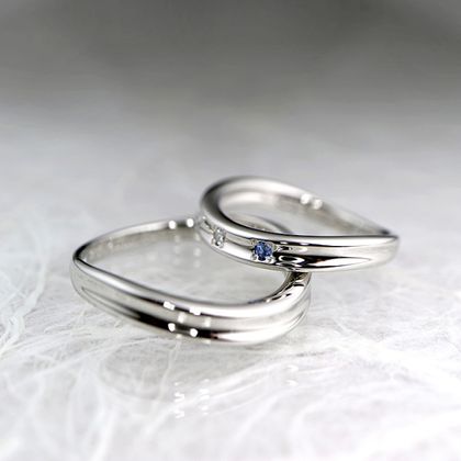 【入倉康ジュエリー工房】オーダーメイド事例◆海　カスタマイズ