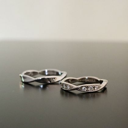 【入倉康ジュエリー工房】オーダーメイド事例◆フルオーダー　オリーブの葉