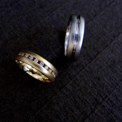 【入倉康ジュエリー工房】オーダーメイド事例◆結　カスタマイズ