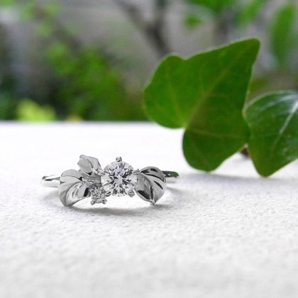 【入倉康ジュエリー工房】オーダーメイド事例◆デザイン№p266a　カスタマイズ