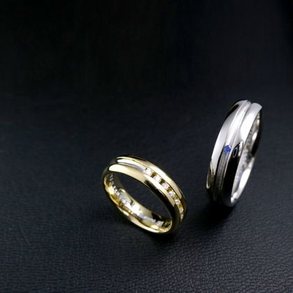 【入倉康ジュエリー工房】オーダーメイド事例◆結　カスタマイズ