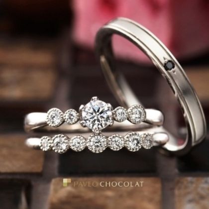 【JEWEL SEVEN BRIDAL(ジュエルセブンブライダル)】PAVEO CHOCOLAT  BALLOON-バルーン-