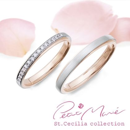 【JEWEL SEVEN BRIDAL(ジュエルセブンブライダル)】プチマリエ PM-59/PM-60【鍛造製法】