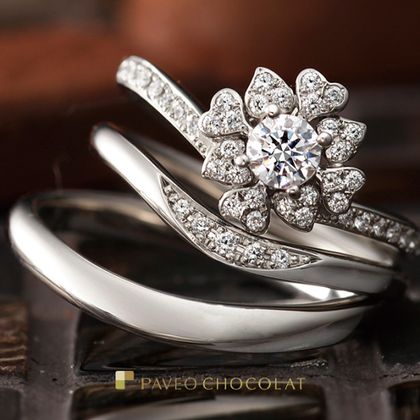 【JEWEL SEVEN BRIDAL(ジュエルセブンブライダル)】PAVEO CHOCOLAT  FLEURAGE-フルラージュ -