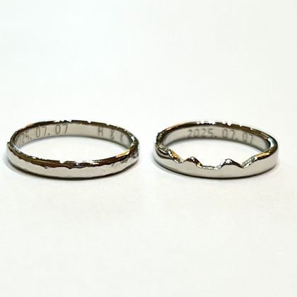 【JEWEL SEVEN BRIDAL(ジュエルセブンブライダル)】【愛犬をモチーフに＊想いを自在にカタチにする手作り結婚指輪】下関・周南指輪工房　