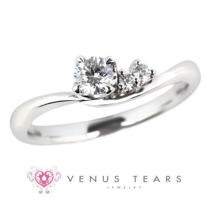【VENUS TEARS(ヴィーナスティアーズ)】0.2ctダイヤ込み価格|【FES7-02】