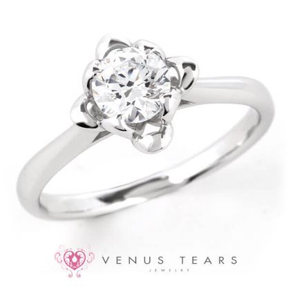 【VENUS TEARS(ヴィーナスティアーズ)】0.5ctダイヤ込み価格｜【SOE1-05】
