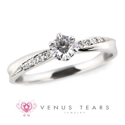 【VENUS TEARS(ヴィーナスティアーズ)】0.2ctダイヤ込み価格｜【RQ23-02】