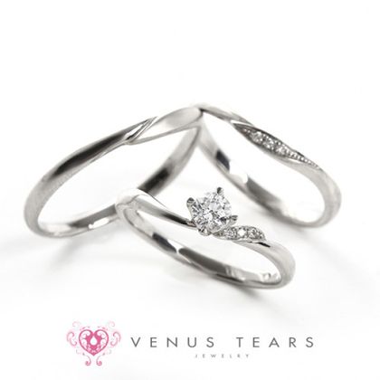 【VENUS TEARS(ヴィーナスティアーズ)】《3本セット》｜0.2ctダイヤ込み価格｜【201】