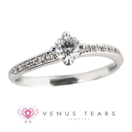 【VENUS TEARS(ヴィーナスティアーズ)】0.3ctダイヤ込み価格｜【SSKE18-03】