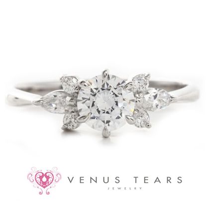 【VENUS TEARS(ヴィーナスティアーズ)】0.5ctダイヤ込み価格|【P521-05】