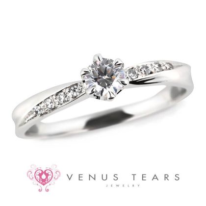 【VENUS TEARS(ヴィーナスティアーズ)】【RQ23-02】0.2ctダイヤ込み価格