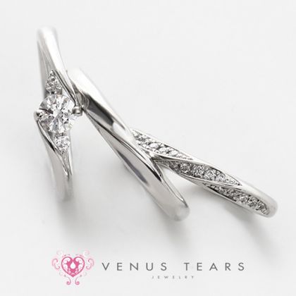 【VENUS TEARS(ヴィーナスティアーズ)】《3本セット》｜0.3ctダイヤ込み価格｜【401】