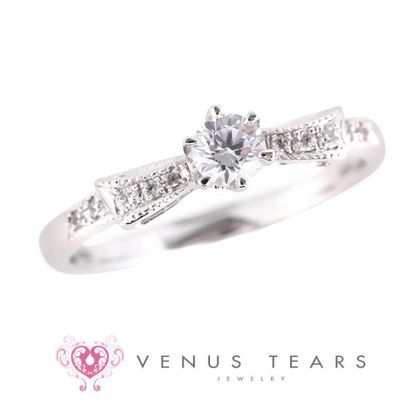【VENUS TEARS(ヴィーナスティアーズ)】0.2ctダイヤ込み価格｜【SSNCE20-02】