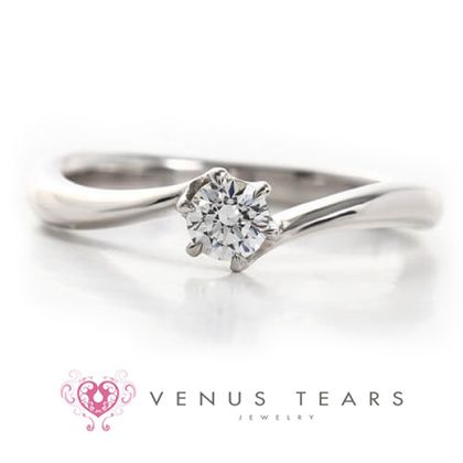 【VENUS TEARS(ヴィーナスティアーズ)】0.2ctダイヤ込み価格｜【P733-02】