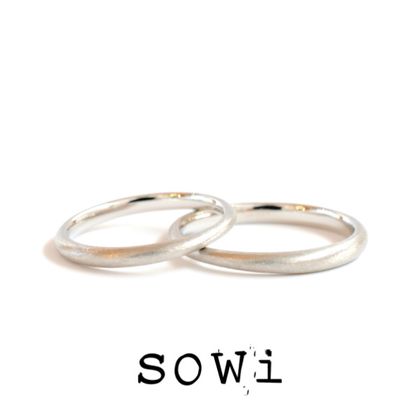 【TROA(トロア)】【代官山*sowi bridal】”おと”から生まれたブライダルリング-くにゃり