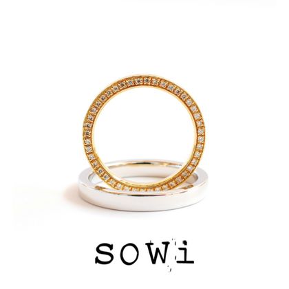 【TROA(トロア)】【代官山*sowi bridal】”おと”から生まれたブライダルリング-さらさら