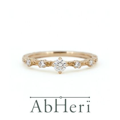【TROA(トロア)】【東京ジュエリーメゾン*AbHeri】Diamond Ring～きらめき続ける