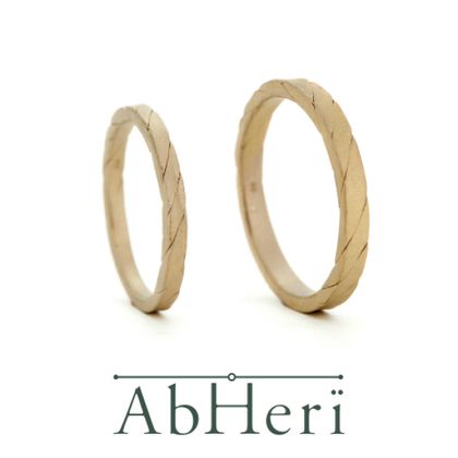 【TROA(トロア)】【東京ジュエリーメゾン*AbHeri】マリッジリング～ふたりでつむぐ