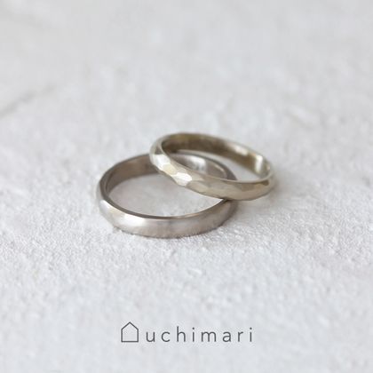 【uchimari(ウチマリ)】お互いの " 好き " を大切にした結婚指輪