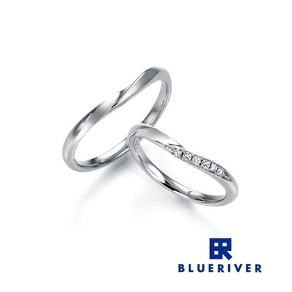 【JEWELRY OHASHI(ジュエリーオーハシ)】【ブルーリバー】WAVE　B13083/B13084