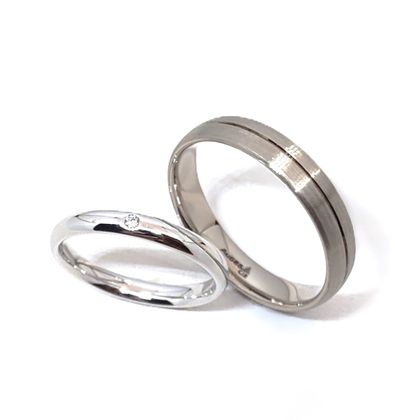 【JEWELRY OHASHI(ジュエリーオーハシ)】【クリスチャンバウアー】K14ホワイトゴールドカスタムリング