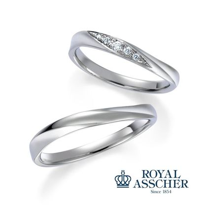 【JEWELRY OHASHI(ジュエリーオーハシ)】【ロイヤル・アッシャー】WRB037/WRA027