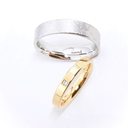 【JEWELRY OHASHI(ジュエリーオーハシ)】【クリスチャンバウアー】K14WG・K18ロゼゴールド カスタムリング