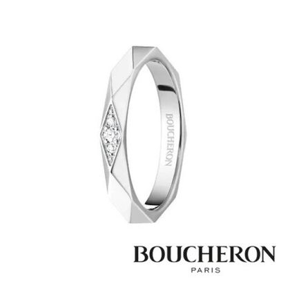 【JEWELRY OHASHI(ジュエリーオーハシ)】【ブシュロン】ファセット  3ダイヤモンド プラチナリング