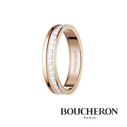 【JEWELRY OHASHI(ジュエリーオーハシ)】【ブシュロン】キャトル ホワイトリング ハーフ