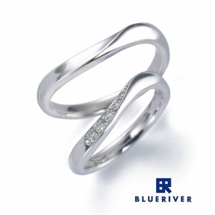 【JEWELRY OHASHI(ジュエリーオーハシ)】【ブルーリバー】WAVE　B13059/B13060
