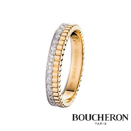 【JEWELRY OHASHI(ジュエリーオーハシ)】【ブシュロン】キャトル ラディアント ダイヤモンド リング