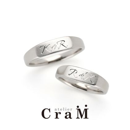 【atelier CraM(アトリエ クラム)】Sign Signet Square（サイン・シグネット・スクエア）