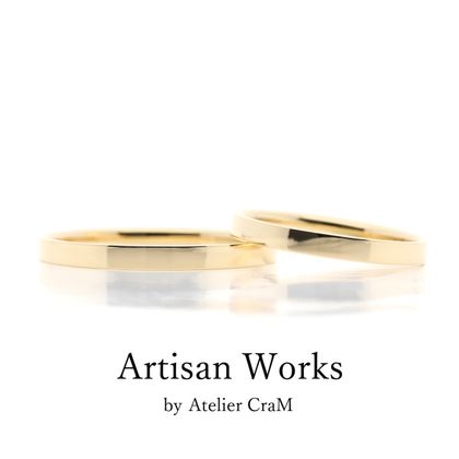 【atelier CraM(アトリエ クラム)】【Bemol - ベモル】ペアで15万円以下のマリッジリングコレクション 