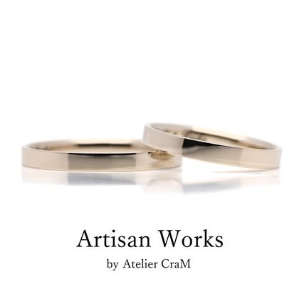 【atelier CraM(アトリエ クラム)】【Bemol - ベモル】ペアで15万円以下のマリッジリングコレクション 