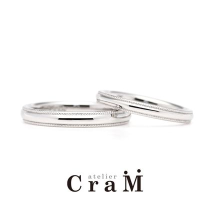 【atelier CraM(アトリエ クラム)】Milgrain Round（ミルグレイン・ラウンド）