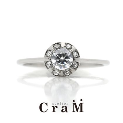 【atelier CraM(アトリエ クラム)】D.A.T.D（ダイヤ・アラウンド・ザ・ダイヤ）