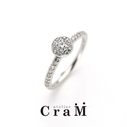 【atelier CraM(アトリエ クラム)】D.A.T.D Ⅱ（ダイヤ・アラウンド・ザ・ダイヤⅡ）