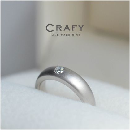 【CRAFY(クラフィ)】【手作りで想いを込める】日常使いにぴったりのボリュームリング